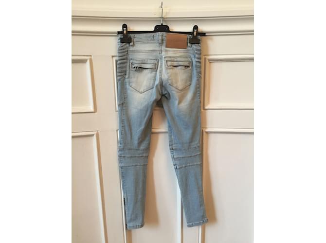 BALMAIN Jeans T.US 24 Denim - Jeans Azul - vista 2