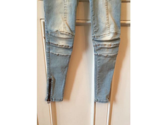 BALMAIN Jeans T.US 24 Denim - Jeans Azul - vista 4