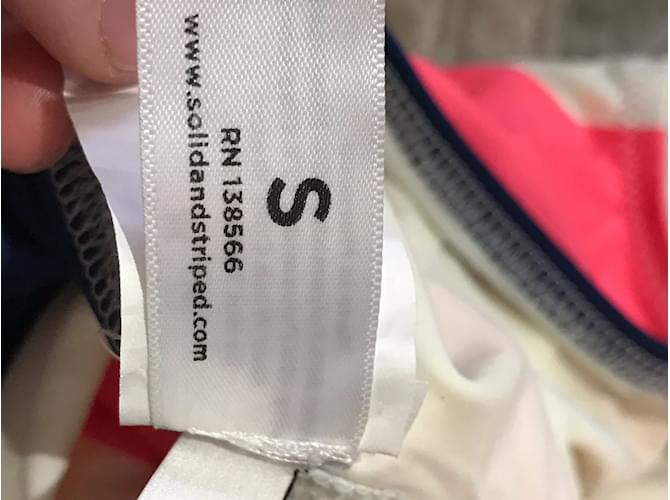 Badebekleidung SOLID & STRIPED T.International XS Polyester Mehrfarben - Ansicht 4
