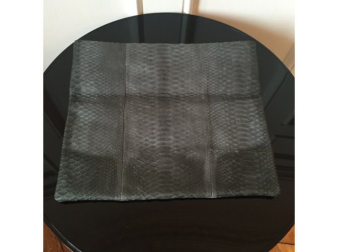 Autre Marque ALTRE Pochette T. Pelli esotiche Grigio - vista 2