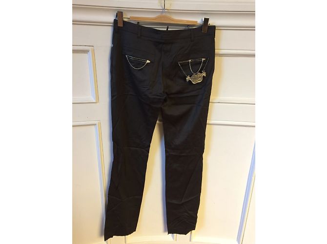 Chloé CHLOE Hose T.FR 40 Wolle Braun - Ansicht 2