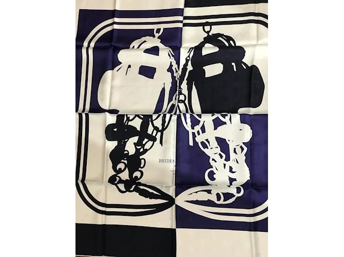Hermès HERMES Schals T.  Silk Weiß - Ansicht 2