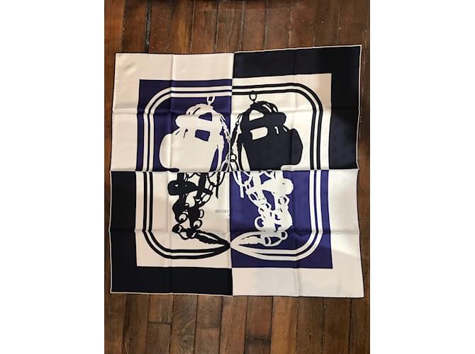 Hermès HERMES Schals T.  Silk Weiß - Ansicht 7