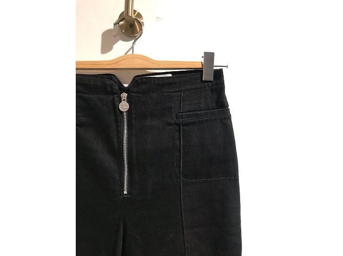 Jeans COURREGES T.FR 42 Cotone Nero - vista 2