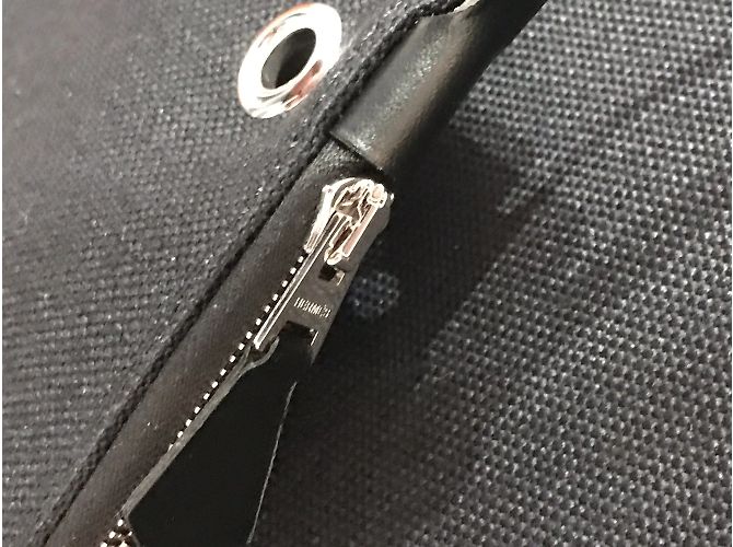 Herbag Hermès HERMES Zaini T.  stoffa Nero - vista 11