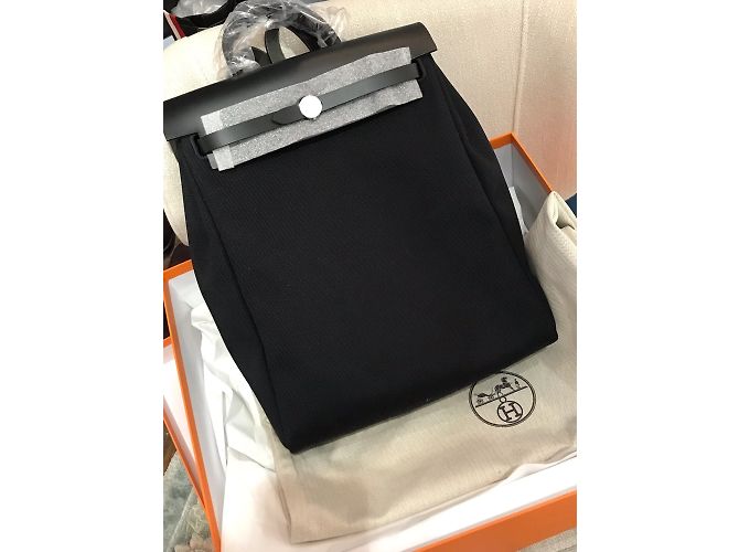 Herbag Hermès HERMES Zaini T.  stoffa Nero - vista 13