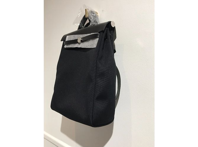 Herbag Hermès HERMES Zaini T.  stoffa Nero - vista 4