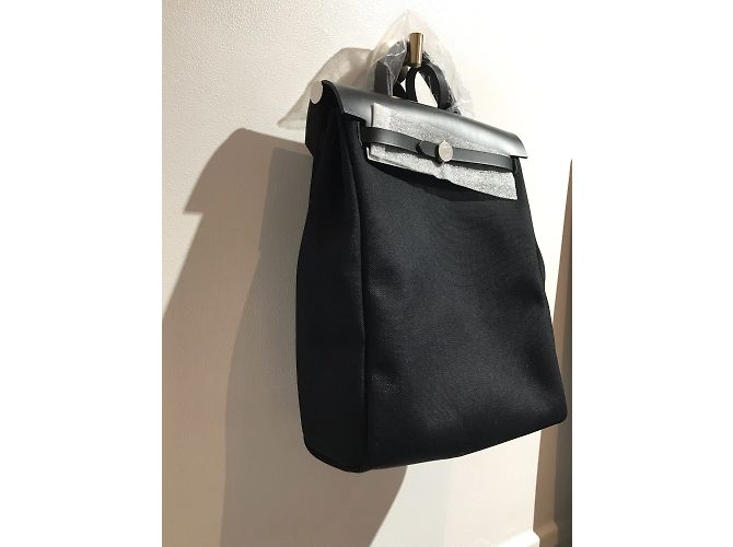 Herbag Hermès HERMES Zaini T.  stoffa Nero - vista 5