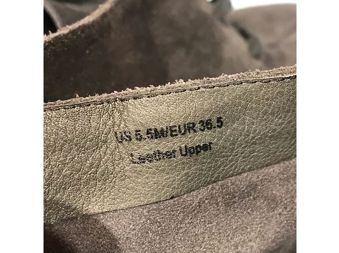 Scarpe VINCE T.EU 36.5 Camoscio Grigio - vista 5