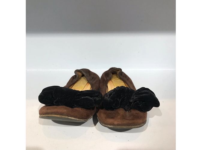 Bailarinas LANVIN T.EU 36.5 Ante Castaño - vista 2