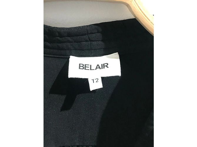 BEL AIR Tops T.Internacional M Seda Negro - vista 3