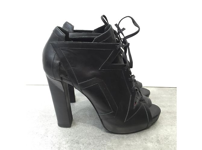PIERRE HARDY Stiefeletten T.EU 38 Leder Schwarz - Ansicht 2