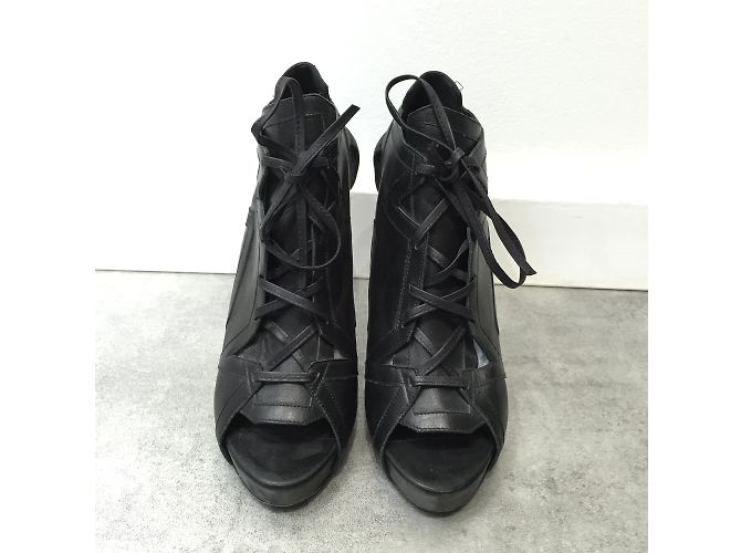 PIERRE HARDY Stiefeletten T.EU 38 Leder Schwarz - Ansicht 3
