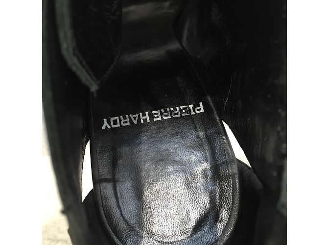 PIERRE HARDY Stiefeletten T.EU 38 Leder Schwarz - Ansicht 7