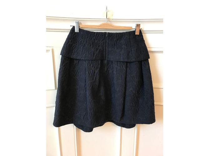 MARNI Skirts T.FR 36 Wool Navy blue - view 2