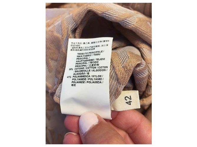 MARNI Vestidos T.Internacional M Algodón Rosa - vista 5