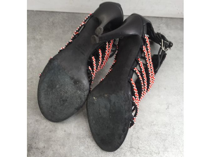 Sandali GIUSEPPE ZANOTTI T.EU 36 Pelle Nero - vista 4