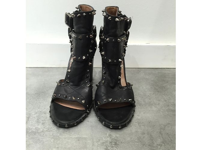 Sandali LAURENCE DACADE T.EU 37.5 Pelle Nero - vista 3