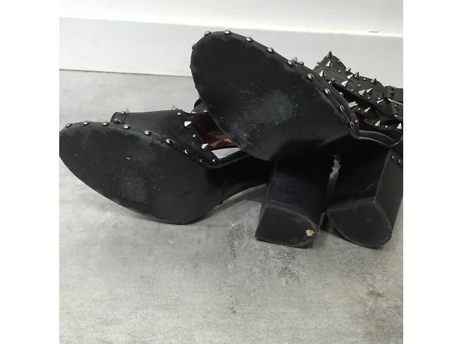 Sandali LAURENCE DACADE T.EU 37.5 Pelle Nero - vista 6