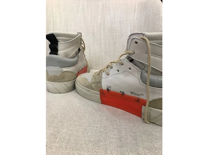 Off White OFF-WHITE Sneakers T.EU 38 Leder Beige - Ansicht 5