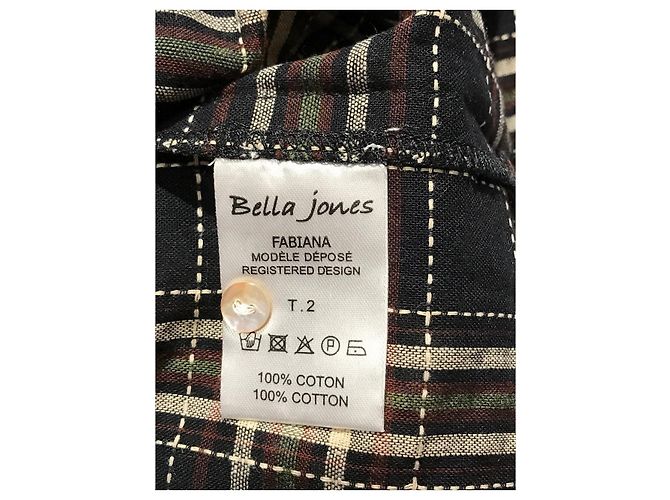 Autre Marque BELLA JONES Tops T.Internacional M Algodón Negro - vista 5