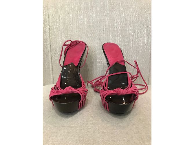 GIVENCHY Sandalen T.EU 36.5 Wildleder - Ansicht 2