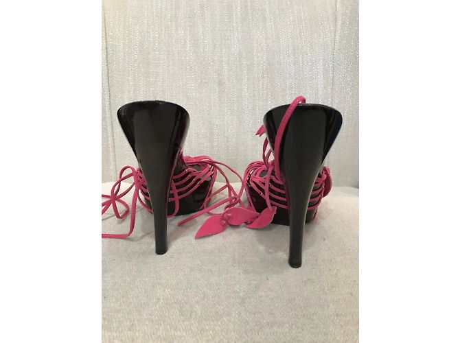 GIVENCHY Sandalen T.EU 36.5 Wildleder - Ansicht 3