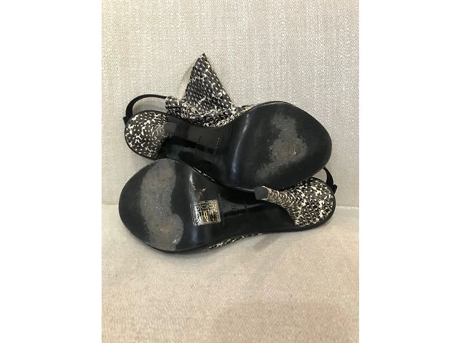 Sandali BALENCIAGA T.EU 37 Pelli esotiche Nero - vista 6