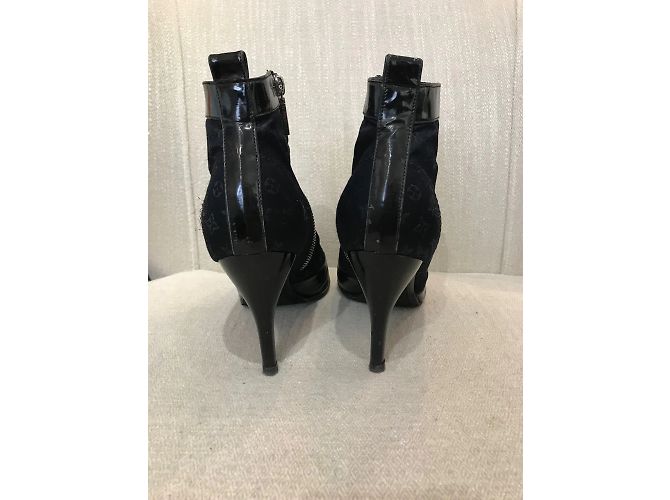 Botines LOUIS VUITTON T.EU 37 Cuero Negro - vista 5