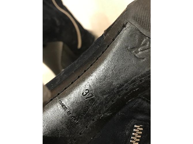 Botines LOUIS VUITTON T.EU 37 Cuero Negro - vista 6