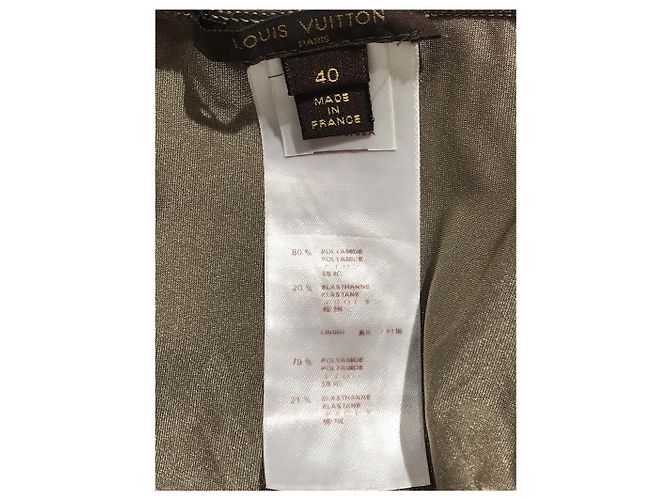 LOUIS VUITTON Bademode T.fr 40 SYNTHETIK Beige - Ansicht 6