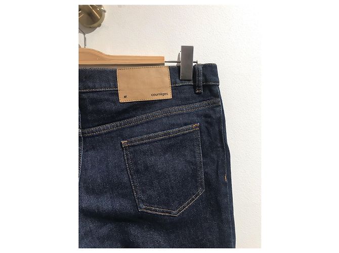 Jeans COURREGES T.FR 40 Cotone Blu - vista 4