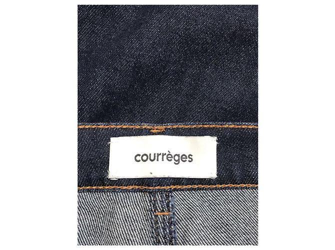 Jeans COURREGES T.FR 40 Cotone Blu - vista 5