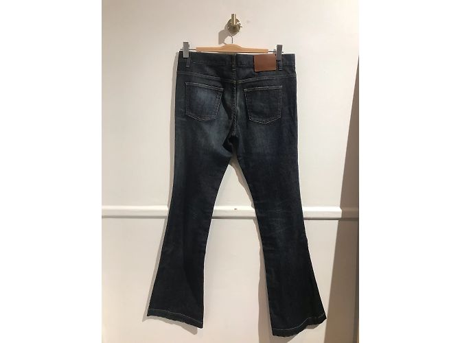 Jeans GUCCI T.FR 40 Cotone Blu - vista 2