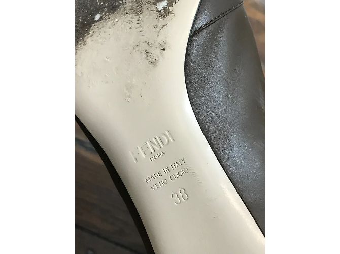 FENDI Stiefel T.EU 38 Leder Braun - Ansicht 7