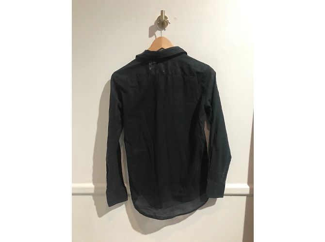 SAINT LAURENT Tops T.Internacional M Algodón Negro - vista 3