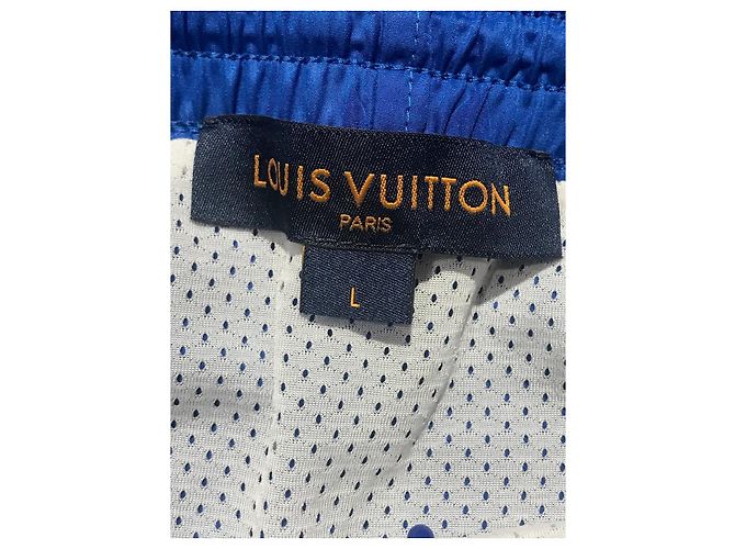 LOUIS VUITTON Bademode T.Internationales L-Polyester Blau - Ansicht 4