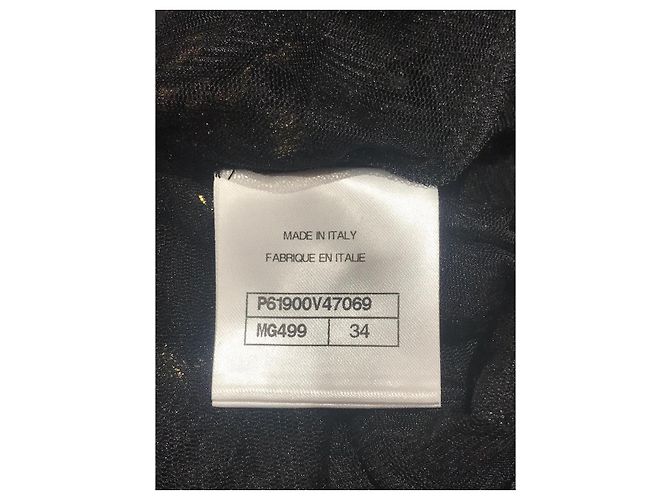 Cambon CHANEL Oberteile T.fr 34 Polyester Schwarz - Ansicht 6