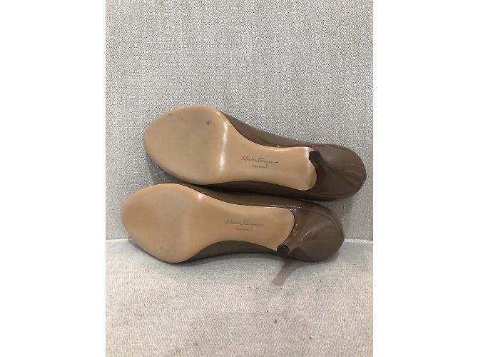 SALVATORE FERRAGAMO Absätze T.EU 36 Lackleder - vista 5