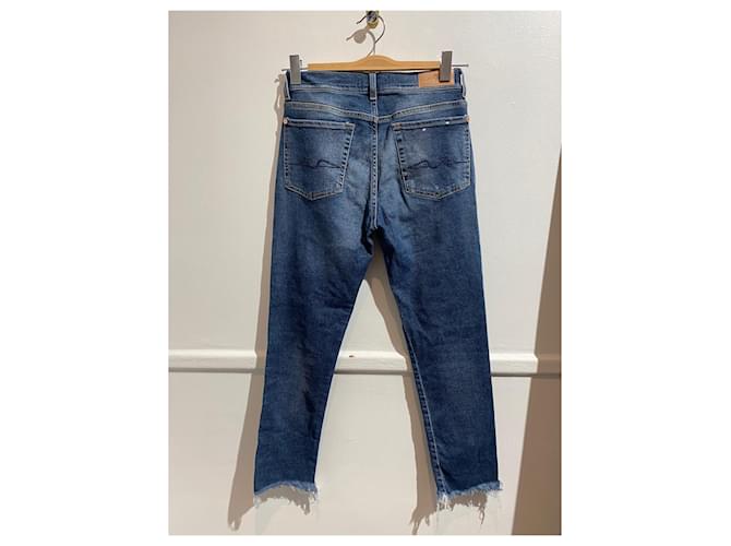 7 FOR ALL MANKIND Jeans T.US 25 Algodón Azul - vista 2