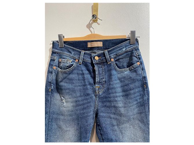 7 FOR ALL MANKIND Jeans T.US 25 Algodón Azul - vista 3
