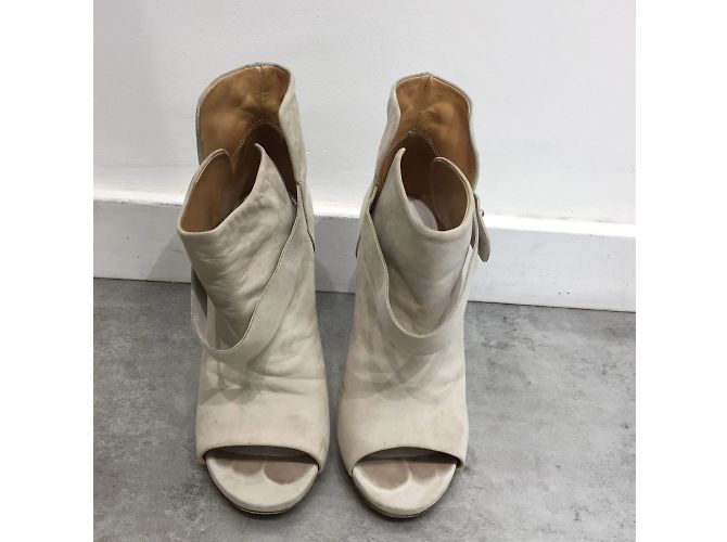 MAISON MARTIN MARGIELA Botines T.EU 37 Ante - vista 2