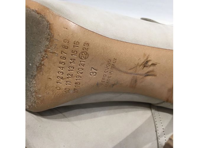 MAISON MARTIN MARGIELA Botines T.EU 37 Ante - vista 6