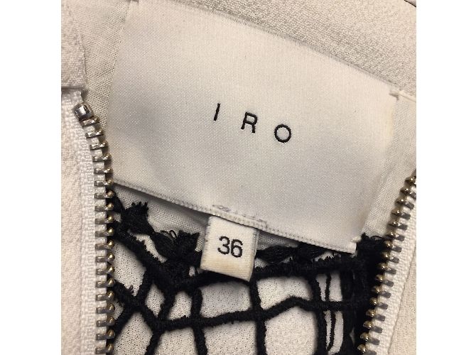 IRO Jacken T.FR 36 Viskose Weiß - Ansicht 4