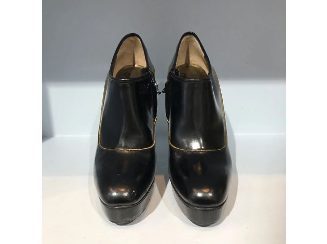 Botines LANVIN T.EU 37 Cuero Negro - vista 2