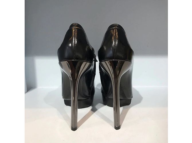 Botines LANVIN T.EU 37 Cuero Negro - vista 4