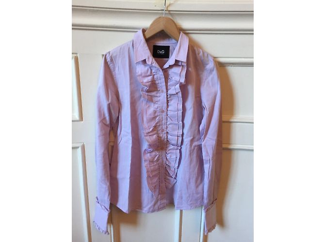 DOLCE & GABBANA Tops T.FR 36 Sintético Rosa - vista 3