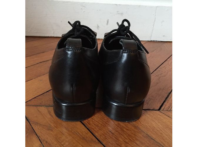 ALEXANDER WANG Schnürer T.EU 37 Leder Schwarz - Ansicht 4