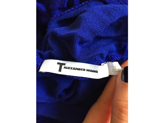 ALEXANDER WANG Tops T.Internacional S Sintético Azul - vista 2