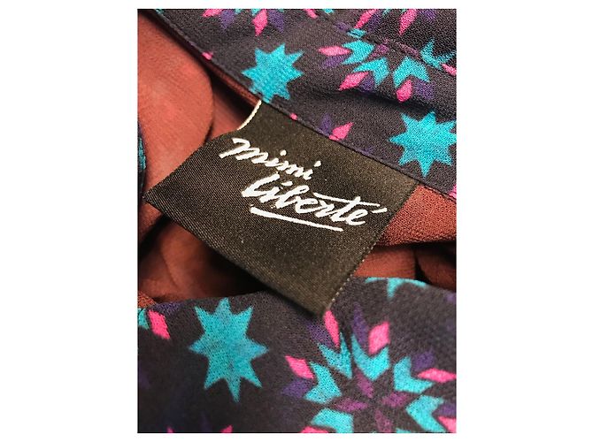 Autre Marque MIMI LIBERTE Kleider T.FR 40 Synthetisch Mehrfarben - Ansicht 4